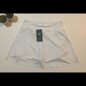S HALARA Tennis Skirt (white)